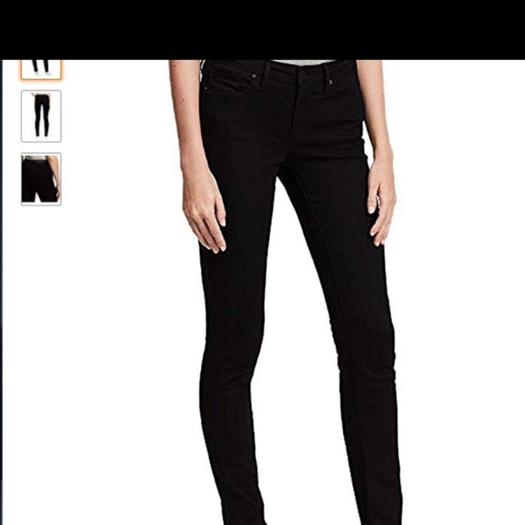 Calvin Klein Women's Jeans Ultimate SkinnyJeans -black & red flannel CK shirt - Picture 4 of 10